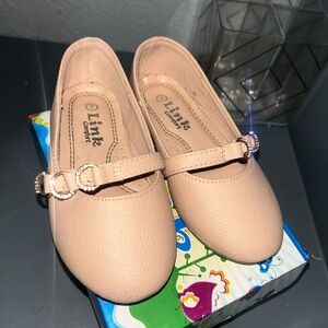 Link Girls' Pink Ballet Flats